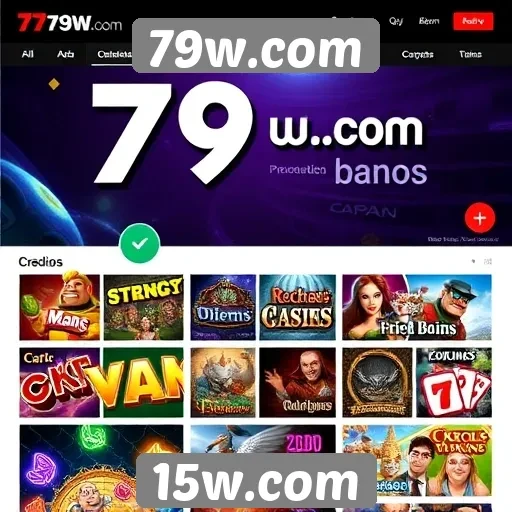 Análise do catálogo de jogos disponíveis no 79w.com